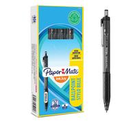 PAPER MATE InkJoy 300RT - Penne a sfera a scatto, punta media 1,0 mm, Nero, Conf