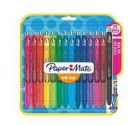 PAPER MATE Inkjoy Penna Gel, Punta Media, 14 Pezzi, Multicolore (Colori Assortit