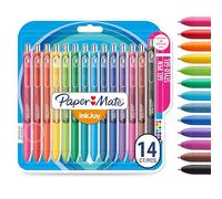 Papermate InkJoy Penna in gel retrattile Medio Colori assortiti 14 pz