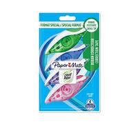 Paper Mate Liquid Paper DryLine Grip Correttore a Nastro, Confezione da 2+2