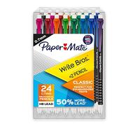 Paper Mate Mechanical Pencils, Write Bros. Classic #2 Pencil, Great for Standardized Testing, , 24 Count