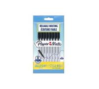 Paper:Mate Paper:Mate Stylo à Bille 045, Sachet de 8, Noir