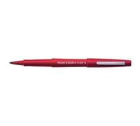 Paper Mate - Penna con Punta Sintetica Flair Nylon Rosso 12 Pezzi