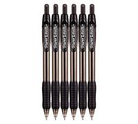 Paper Mate Profile Retractable Ballpoint Pens 1.4mm Bold Point 6-Count Blue for School Colleges Journaling and Office Supplies