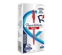 Papermate Confezione 12 Penne Replay 40 Anniversary Rosso 2109258