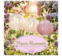 Paper Moments. Paper art in all its forms (Wall Calendar 2026 12" x 24" / 30 x 60 cm (open)) CALVENDO 12 Month Wall Calendar