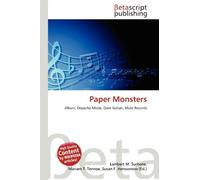 Paper Monsters: Album, Depeche Mode, Dave Gahan, Mute Records