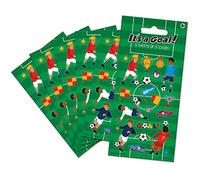 Paper Projects 01.70.15.054 It's a Goal Football Party Bag Stickers-Sei Fogli