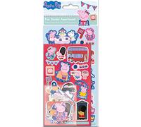 Paper Projects 01.70.31.012 Peppa Pig Glorious Britain Assortiti (3 tipi di adesivi), blu, 24,5 cm x 11 cm