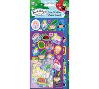 Paper Projects Ben & Holly's Little Kingdom - Confezione di adesivi assortiti, include 3 tipi di adesivi, perfetti per decorazioni e scrapbooking, blu, 24,5 cm x 11 cm (01.70.31.015)