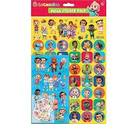 Paper Projects CoComelon Mega Sticker Pack | Prodotto con Licenza Ufficiale | Riutilizzabili su superfici Non porose, Multicolore, 35cm x 23cm, 01.70.22.037