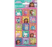 Paper Projects DreamWorks - Adesivi ricompensa riutilizzabili per casa delle Bambole di Gabby, Prodotto con Licenza Ufficiale, Multicolore, Taglia Unica