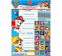 Paper Projects Paw Patrol, Tabella ricompensa e Adesivi, per Bambini dai 3 Anni in su, 29,7 cm x 42 cm, 01.70.30.025