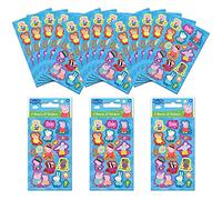 Paper Projects Peppa Pig - Set di 18 fogli di adesivi per sacchetti per feste, colore: blu, perfetti per feste per bambini e calza della Befana, possono essere utilizzati per decorazioni e