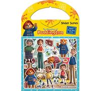 Paper Projects The Adventures of Paddington Sticker Scene Activity Set | Include 6 scene e circa 50 adesivi, giallo, 23,5 cm x 15 cm