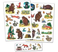 Paper Projects The Gruffalo - Adesivi da Parete in Vinile, Perfetti per Decorare camere da Letto e mobili per Bambini, Bordi Multicolori/Trasparenti, Varie Misure