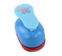 Paper Punches, Hole Punch, Abs Material Compact Easy Grip Lightweight Portable Sturdy Base Strong Build Ergonomic, Small Paper Punch for Craft School Student Teacher, 2.36x1.77x2.24 Inches, Blue