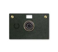 Paper Shoot Custodia in pelle Verde abete rosso