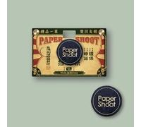 Paper Shoot Tappo magnetico per l'obiettivo Scatti di carta