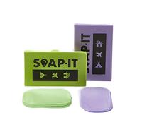 Paper soap sapone in fogli Soap-IT | Soap paper con box e 150x sapone di carta | Fogli di sapone da viaggio | Sapone in fogli portatile