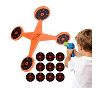 Paper Spinner Game, Targeting Toy, Heavy Trainer Portable Comfort Design, Gear for Beach Backyard Courtyard Lawn Beginners Professionals, Holiday Events Travel Gift, Top Training Tools for Hobby Use