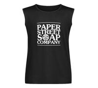 Paper Street Soap Co Fight Club Logo Tee Tshirt Men's Vest for Men Size M
