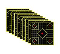 Paper Target - Range Target Paper | 30,5 x 30,5 cm, set di allenamento per allenamento con precisione, fogli di pratica di precisione per lo sviluppo delle abilità, per attività ricreative in cortile