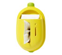 Paper Towel Holder, Adhesive Banana Stand, Cute Kitchen Roll Accessory for Wall, Storage Tool, Strong Build Design, 1 Piece 10x4x3 Inch Rack with Smooth Vanish for Kitchen Washroom Home Women Men Use