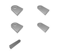 Paper Towel Holder for 40mm PVC Pipe Kitchen Roll Mount with Hardware