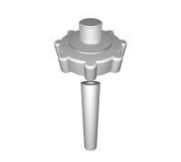 Paper Towel Holder for Car Camping M20 Thread Outdoor 220mm