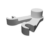 Paper Towel Holder for IKEA BROGRUND - Kitchen Shelf Attachment