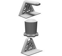Paper Towel Holder for Wall Mount - Kitchen Bathroom Organizer Installation