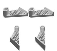 Paper Towel Holder Magnetic Hexagonal Kitchen Organization with Adjustable Grip