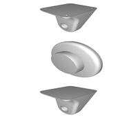 Paper Towel Holder Wall Mount for Modern Kitchen - Single Arm Roll Dispenser