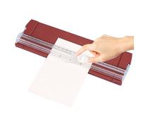 Paper Trimmer Cutter - Precision Slicer, Craft Tool Trimmer System, Paper Cutting Device | Project Coupon Scrapbook Work, Photo Card Cardstock Task, Label Cutting Management, Crafting Session Setup