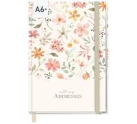 paper&you® Rubrica A6+ per appunti e password "Wild Blossoms"