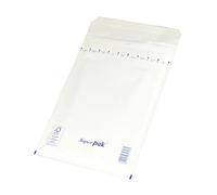 Paper2 - Buste autoadesive con pluriball Office PRODUCTS HK B12, 120 x 215 mm, 140 x 225 mm, 10 pezzi, colore: Bianco/Formato B12