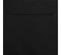 Paper24 - 50 buste quadrate, 17 x 17 cm, 170 x 170 mm, colore: Nero