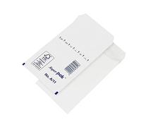 Paper24 - Buste autoadesive con pluriball Office PRODUCTS HK A11, 100 x 165 mm, 120 x 175 mm, 10 pezzi, colore: Bianco/Formato A11