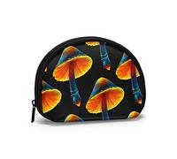 Papera di gomma a fungo magico con occhiali da sole Portamonete Portafogli Portamonete Funky Portachiavi Cerniera Piccole borse cosmetiche per il trucco