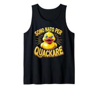 Papera di Gomma Rubber Duck Nato per Quackare Canotta