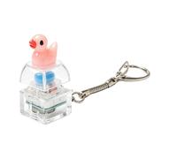 Papera Fidget Portachiavi LED Luminoso, Divertente Ciondolo da Borse
