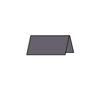 Paperado - Confezione da 5 segnaposto da tavolo, 100 x 100 mm, colore: Verde acqua