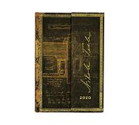 Paperblanks 12 Month Diaries 2020 Tesla, Sketch of a Turbine Day-at-a-Time M