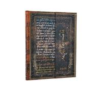Paperblanks | 2026 Blu Lussuoso | Design di Lusso | 12 Mesi | Grande | Verticale | Chiusura con Fascia Elastica | 160 Pg | 100 GSM