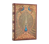Paperblanks | 2026 I Pavoni di Hafez | Sangorski & Sutcliffe | 12 Mesi | Mini | Giornaliera | Chiusura con Fascia Elastica | 416 Pg | 80 GSM