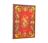 Paperblanks | 2026 Fiammetta | Fiammetta | 12 Mesi | Midi | Verticale | Chiusura con Fascia Elastica | 160 Pg | 100 GSM