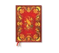 Paperblanks 2026 Fiammetta Fiammetta 12-Month Planner MIDI Horizontal Elastic Ba