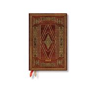Paperblanks 2026 First Folio Shakespeare's Library 12-Month Planner Mini Vertical Elastic Band 160 Pg 100 GSM