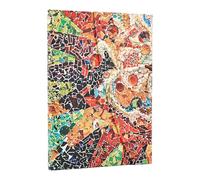 Paperblanks | 2026 Il Sole, Gaudi | Mosaici di Gaudi | 12 Mesi | Midi | Verticale | Chiusura Magnetica | 160 Pg | 100 GSM